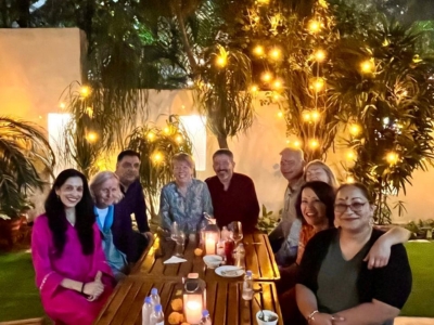 Decorating together at Thikana Delhi