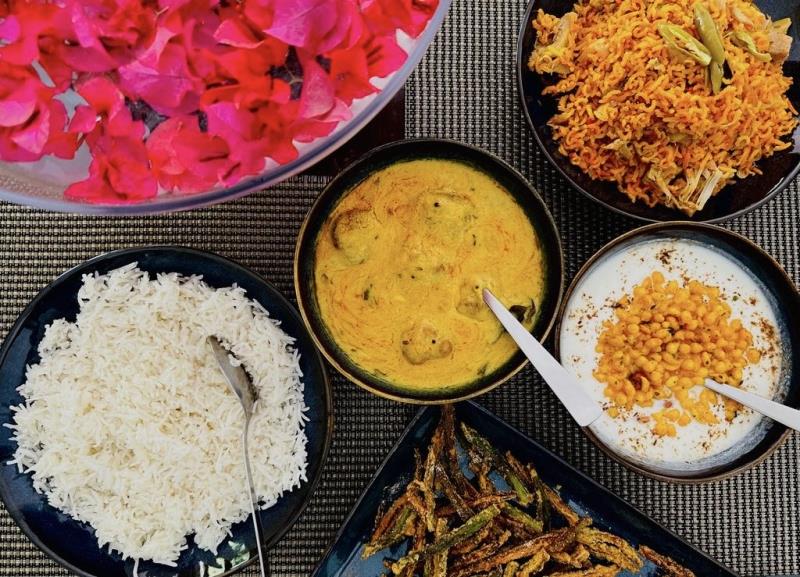 Indian Home cooked lunch